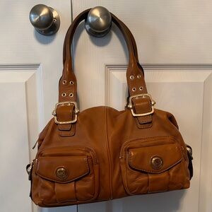 Michael Kors Tan Leather Shoulder Bag